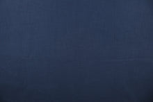 Load image into Gallery viewer, A mock linen in a rich blue with a cotton scrim interlining . 
