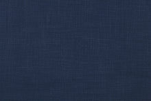 Load image into Gallery viewer, A mock linen in a rich blue with a cotton scrim interlining . 
