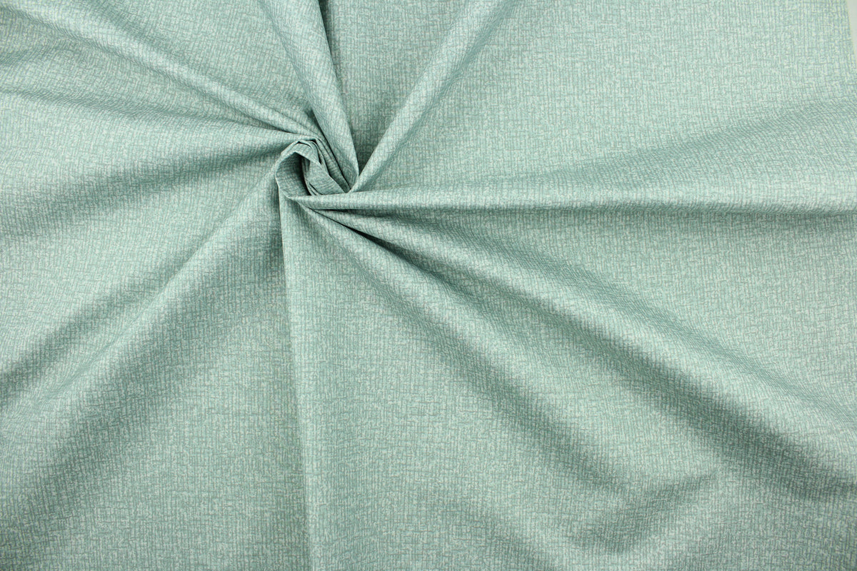 Richloom© Garrick Court in Seafoam Blackout Lining - All About Fabrics