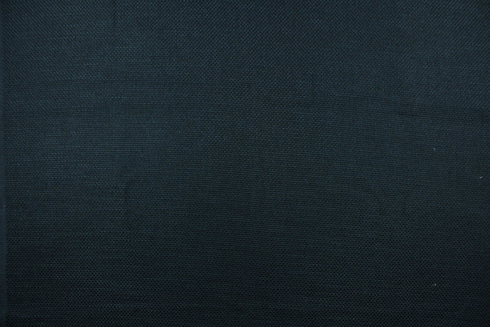 Mock linen in solid dark blue. 