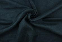 Load image into Gallery viewer, Mock linen in solid dark blue. 
