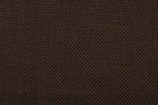 Mock linen in solid rich brown.
