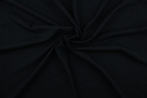 A beautiful denim fabric in a rich black.