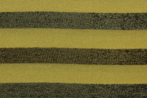 This multi use, hard wearing, textured chenille fabric features a striped design in brown and gold and would be a beautiful accent to your home décor.  It is a heavyweight fabric that is soft and is perfect for upholstery projects, toss pillows, and heavy drapery.