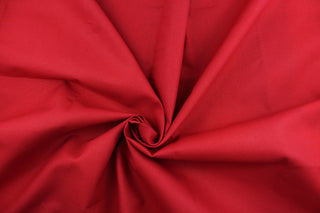  Twill fabric in solid red .