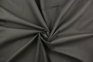  Twill fabric in solid rich gray. 
