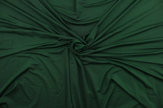 Recreation Lycra Mesh Blend Fabric in Forest Green