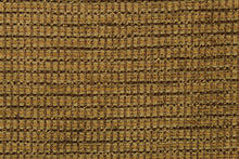 Load image into Gallery viewer, : This fabric features a weave design in brown and tan with a latex backing.
