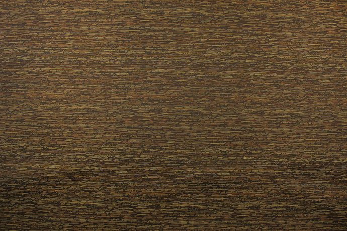  Mock linen in dark brown with hints of gold and brown with a latex backing.
