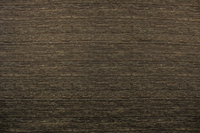  Mock linen in dark brown with hints of gold, brown and black  with a latex backing. 