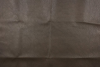 Faux Leather Fabric in Chocolate