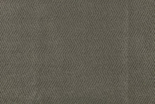 Load image into Gallery viewer, This fabric features a thin chevron design in gray and brown .
