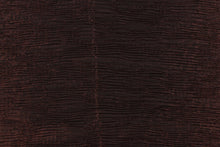 Load image into Gallery viewer, This taffeta fabric features a crinkle design in dark brown with black undertones . 
