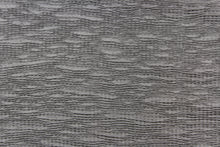Load image into Gallery viewer, This taffeta fabric features a crinkle in a true gray color .
