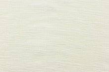 Load image into Gallery viewer, This taffeta fabric features a crinkle in cream. 
