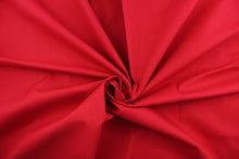 Load image into Gallery viewer,  Poplin fabric in a solid red .
