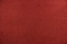Load image into Gallery viewer,  This multi use, hard wearing, solid chenille fabric in deep red would be a beautiful accent to your home décor.  It is a heavyweight fabric that is soft and is perfect for upholstery projects, toss pillows and heavy drapery.  
