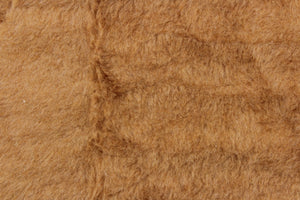 A faux fur in a golden tan. 