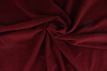 Load image into Gallery viewer,  This velvet features a beautiful solid deep burgundy .
