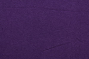 Grape is a solid purple cotton jersey fabric, has a 4-way stretch that is soft, durable, breathable and will allow movements of the body.  Uses include t-shirts, sportswear, loungewear, leggings, children's apparel, bedding and sheets.  We offer a variety of jersey fabrics.