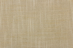  A mock linen in a weave design in tan, golden yellow, khaki and beige with a light backing. 