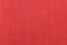Load image into Gallery viewer, A mock linen in a solid rich coral red with a light backing.
