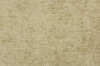  This chenille fabric in a solid beige or khaki.