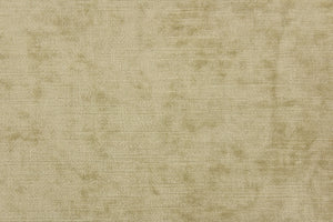  This chenille fabric in a solid beige or khaki.
