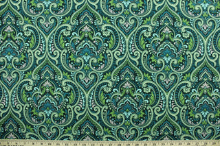 Richloom Solarium Parkview Outdoor Fabric in Emerald – All About
