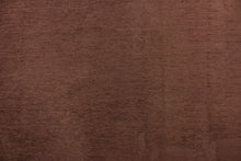 Load image into Gallery viewer,  A chenille fabric in a brown with pink over tones.
