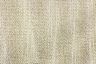  A mock linen in a weave design in white and beige with a latex backing.