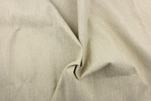 Load image into Gallery viewer,  A mock linen in a weave design in white and beige with a latex backing.
