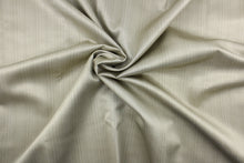 Load image into Gallery viewer, This beautiful  fabric features a herringbone design in a silver tone.
