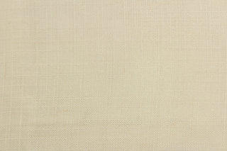 A sheer fabric  in a light burlap beige . 