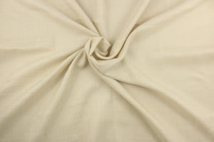 A sheer fabric  in a light burlap beige . 