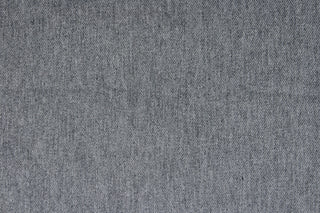 A solid gray fabric that is suitable for outdoor use or indoors in a sunny room.  The fabric is fade resistant, mold and mildew resistant and offers UV protection.  It is not water repellant.  Uses include cushions, tablecloths, upholstery projects, decorative pillows and craft projects. 