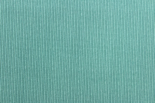This solarium outdoor print features a two tone striped design in turquoise.  It is durable and can withstand up to 500 hours of sunlight, water and stain resistant and has 10,000 double rubs.  It is perfect for cushions, tablecloths, decorative pillows and upholstery projects.  Bring indoors when not in use. 