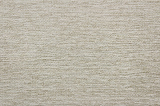 Moraine is a beige chenille high end upholstery weight fabric is suited for uses that requires a more durable fabric.  The reinforced backing makes it great for upholstery projects including sofas, chairs, dining chairs, pillows, handbags and craft projects.  It is soft and pliable and would make a great accent to any room.  