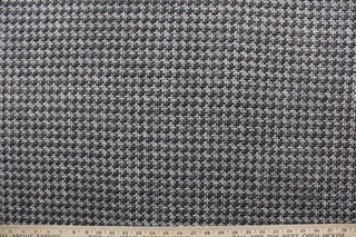 Turo is a chenille high end upholstery weight fabric that features a woven basket weave design in grey, black, stone and off white.  It is strong and durable with 51,000 double rubs.  It it great for upholstery projects including sofas, chairs, dining chairs, pillows, drapery, accent pillows and craft projects.  It would be a beautiful accent to any room.   