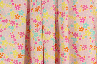Flowers, floral, quilting, quilting prints, bedding, clothing, pin cushions, crafting, home decor, purple, orange, pink, yellow, white, blue