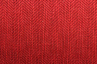 This beautiful color fabric features a herringbone design in rich red. It also has a slight shine enhancing the look of the fabric.