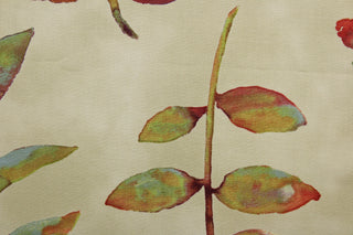4 Yards ~ Waverly Leaf of Faith in Flaxseed