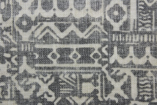 Jennifer Adams Tanner Fabric in Charcoal