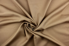 Load image into Gallery viewer, This duo tone fabric in hazelnut offers beautiful design, style and color to any space in your home.  It has a soft workable feel and is perfect for window treatments (draperies, valances, curtains, and swags), bed skirts, duvet covers, light upholstery, pillow shams and accent pillows.  We offer Malmo in other colors.
