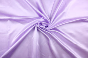 A beautiful satin fabric in a light purple color. 