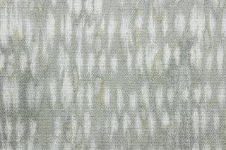  Taavi is a versatile fabric featuring a contemporary abstract design in gray and off white.  It has a soil and stain repellent finish that will keep this fabric looking like new even after 15,000 double rubs.  Uses include window treatments, pillow shams, duvet covers, toss pillows, slip covers, and upholstery to create a complete interior design look.