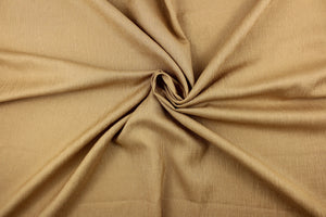This multi purpose mock linen in golden brown would be great for home decor, window treatments, pillows, duvet covers, tote bags and more.  We offer this fabric in other colors.