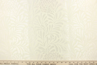 Bosworth is a rich looking, tone on tone, textured, embossed floral design.  This fabric offers beautiful design, style and color to any space in your home.  It has a soft workable feel and is perfect for window treatments (draperies, valances, curtains, and swags), bed skirts, duvet covers, light upholstery, pillow shams and accent pillows.  