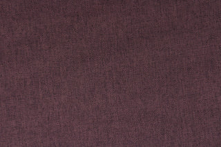 This fabric in raisin (dark purple) offers beautiful design, style and color to any space in your home.  It has a soft workable feel and is perfect for window treatments (draperies, valances, curtains, and swags), bed skirts, duvet covers, light upholstery, pillow shams and accent pillows.  We offer Ratio in other colors.