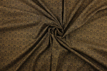 Load image into Gallery viewer, From the &quot;Stone Cottage&quot; collection, Chandler in Licorice features a large damask design in brown and black.  The versatile lightweight fabric is soft and easy to sew.  It would be great for quilting, crafting and sewing projects.  
